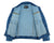 VB510BL Men's Blue Heavy Duty Denim Button Front Jacket