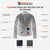 VL1558B Men's Cordura Jacket with Accent Stripe and Reflective Bands infographic