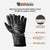 VL400 Vance Leather Insulated Lambskin Winter Gauntlet Gloves infographics