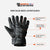 VL431 Vance Leather Lined Lamb Skin Mid-Length Gauntlet Gloves infographic