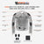 Men's VL1518 Textile Motorcycle Jacket Motorbike Biker Riding Jacket Breathable with C.E. Armor infographic