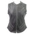 Vance Leather Ladies Premium Naked leather Leather Zipper Vest