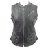 VL1028N Vance Leather Ladies Premium Naked leather Leather Zipper Vest