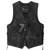 VL922S Vance Leather Men's Economy Leather Lace Side Vest W/ Gun Pocket