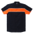 VB770 - Men's Work Shirts Black & Orange
