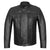 VL510 Vance Leathers' Men's Top Performer Motorcycle Leather Jacket with Double Conceal Carry Pockets