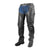 VL806S Zip-Out Insulated Pant Style Motorcycle Leather Chaps