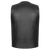 VL906 Premium Cowhide Leather Plain Side Buffalo Nickel Vest