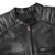 HMM537 Premium Cowhide Leather 'Street' Cruiser Scooter Jacket with Conceal Carry