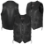 VL922 Vance Leather Men's Premium Leather Lace Side Vest with Gun Pocket