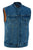 VB914BL Denim Club Vest in Blue