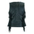 HML1104B Ladies Premium Black Vest with Fringes and Rivets