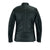 HML704B High Mileage Ladies Black Fringe and Rivet Leather Jacket