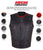 HMM919R High Mileage Men's Zipper and Snap Closure Leather Club Vest Quick Access Gun Pocket w/Red Liner