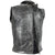 HMM914DG Vance Leather Distressed Gray Motorcycle Club Leather Vest