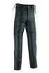 LP1000 Black Motorcycle Leather Overpants