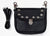 Vance Leather's Premium Leather Purses Ladies Belt Loop Purse 7.5x5 Stud Designs