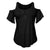 VB019/VB119 - Ladies Half Sleeve Shoulder cutoffs Shirts