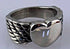 VJ1009 Stainless Steel Ladies Winged Heart Ring