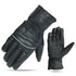 VL476 Premium Leather Driving Glove with Reflective Piping