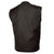 VL1911 Vance Leather Men's Textile Patch Holder Vest