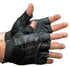 VL428 Vance Leather Spandex and Leather Shorty Glove