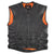 Tactical Bullet Proof Style Naked Cowhide Leather Vest
