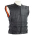 VL905 Tactical Bullet Proof Style Naked Cowhide Leather Vest
