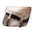 VS205DB Slanted Distressed Brown Concealed Carry Braided Saddlebags with and without Studs