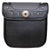 VS307 Vance Leather Black and Grey Studded Sissy Bar Bag