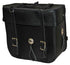 VS315 Vance Leather Medium 2 Strap Plain Sissy Bar Bag