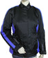 VL1570 Ladies Contoured Textile Jacket with Colored Accent Sides & Reflective Piping