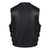 VL904S Vance Leather Men's Basic Leather Tactical Style Vest