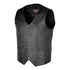 VL901 Vance Leather Men's Top Grain Plain Side Vest