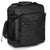 VS325 Rival Series 3pc Rock Design Top grain High Quality Leather Plain Black Sissy Bar Bag Set