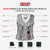 HML1037B Ladies Black Vest with Buckles infographic