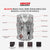 HML1037VB Ladies Vintage Brown Premium Leather Concealed Carry Motorcycle Vest infographic