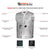 VB914BK Denim Club Vest in Black infographic