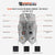VL915 Men's Premium Ten Pocket Leather Vest infographic