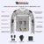 VL1626 Advanced Velocity 3-Season Mesh/Textile CE Armor Motorcycle Jacket infographic
