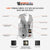 VL907 Vance Leather Premium Cowhide Vest with Buffalo Nickel Snaps and Gun Pocket Infographic