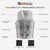 VL940 Vance Leather Gambler Style Premium Cowhide Leather Vest infographic