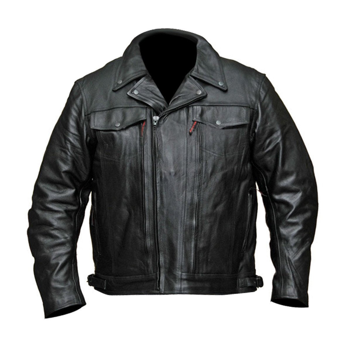 gokken verfrommeld Glad VL512 Vance Leather Men's Double Pistol Pete Leather Jacket